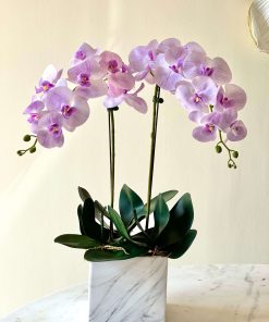 Purple Artificial Orchids